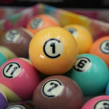 DK Vibrant Colors Phenolic Billiard ball